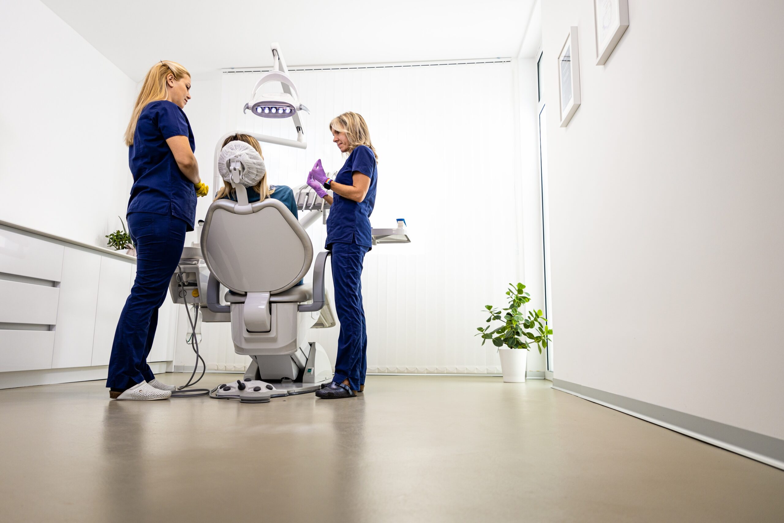 Comfortable dental office that enhances patient experience.